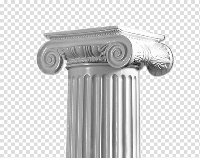 Column Capital Ionic order Baluster Corinthian order, stone pillar transparent background PNG clipart