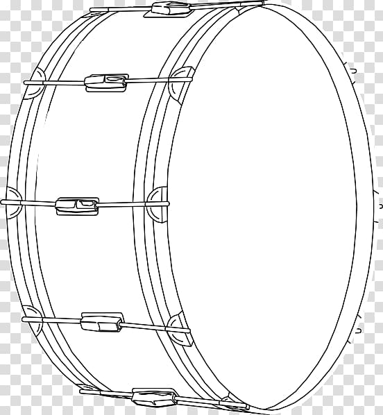 Bass Drums Djembe Coloring book, drum transparent background PNG clipart