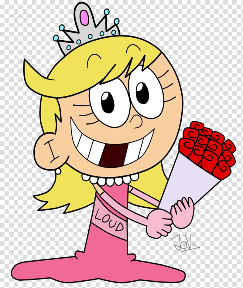 Lola Loud Fan art , speak loudly on the subway transparent background PNG clipart