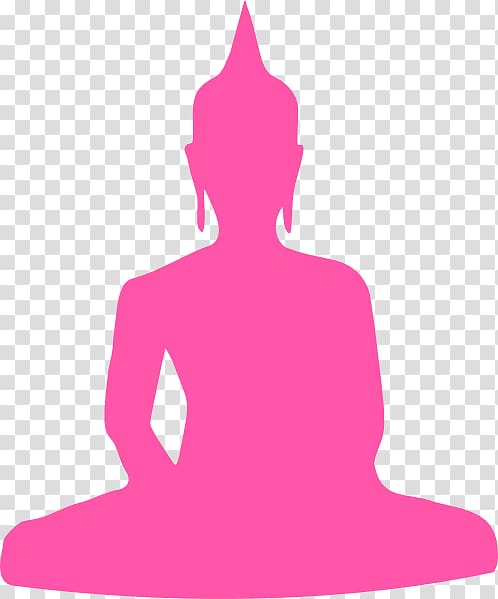 Golden Buddha Buddhism Buddhist meditation , Buddha Silhouette transparent background PNG clipart