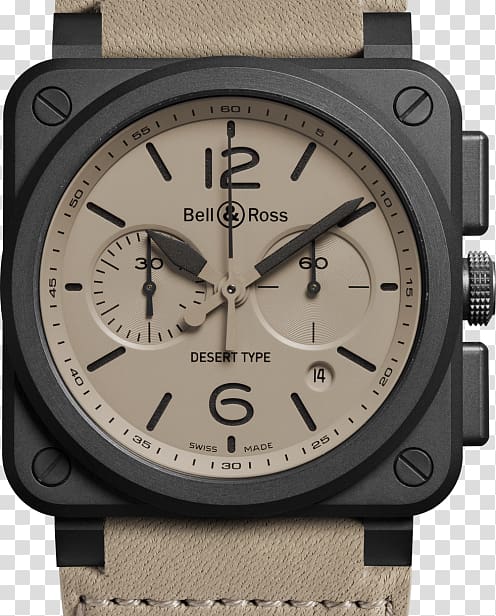 Bell & Ross Watch Baselworld Retail Chronograph, hand type transparent background PNG clipart