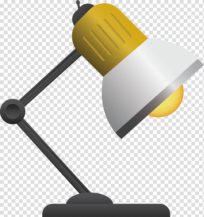 Cartoon Lampe de bureau, Table lamp element transparent background PNG clipart