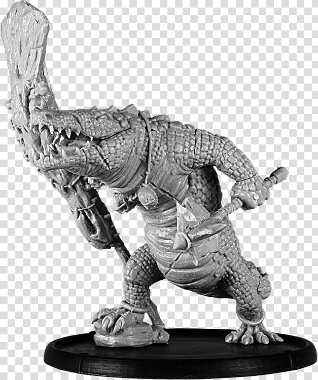 Miniature figure Reaper Miniatures Figurine The Ninth Age: Fantasy Battles Collecting, alligator vs caiman transparent background PNG clipart