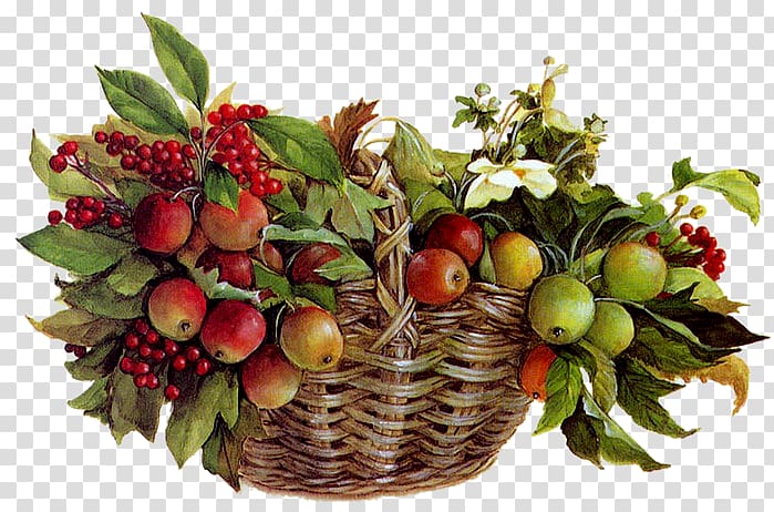 Basket Embroidery Cross-stitch Apple Flower bouquet, Watercolor painting of flowers and floral material transparent background PNG clipart