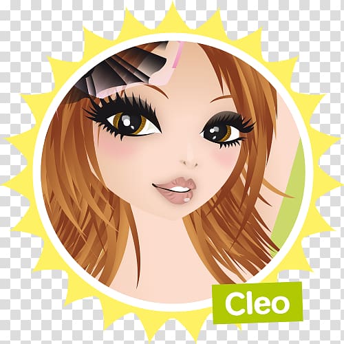 Trendy model stickers. Boutique. Con adesivi Trendy colour model. Lilla Hair coloring Eyebrow, hair transparent background PNG clipart