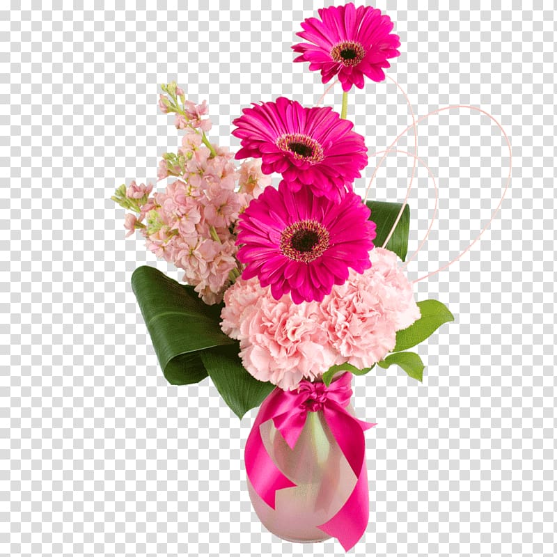 Transvaal daisy Karin\'s Florist Flower bouquet Floral design Cut flowers, bright bouquet transparent background PNG clipart