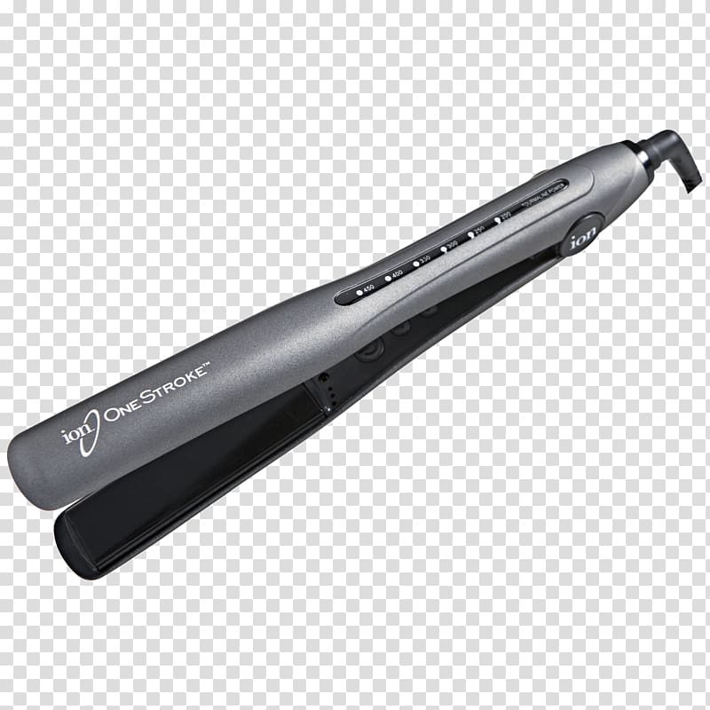 One stroke clearance flat iron