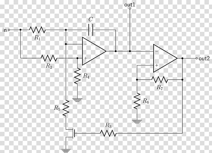 Voltage-controlled oscillator Electronic Oscillators Electronic circuit Circuit diagram Schematic, Linear Timeinvariant Theory transparent background PNG clipart