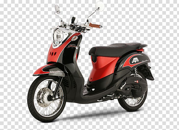 Yamaha Mio Scooter Motorcycle Malaguti Yamaha Corporation, scooter transparent background PNG clipart