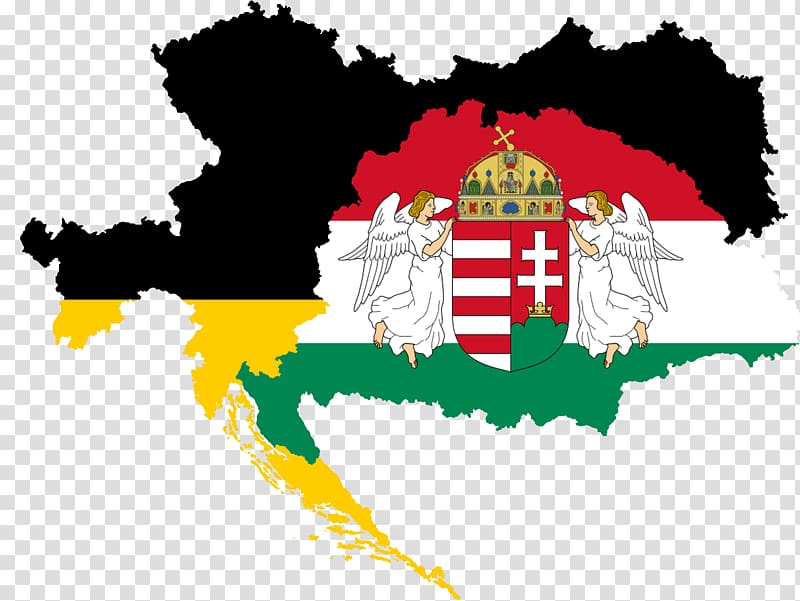 Austria-Hungary Austria-Hungary Austrian Empire Kingdom of Hungary, Austria-Hungary Flag transparent background PNG clipart