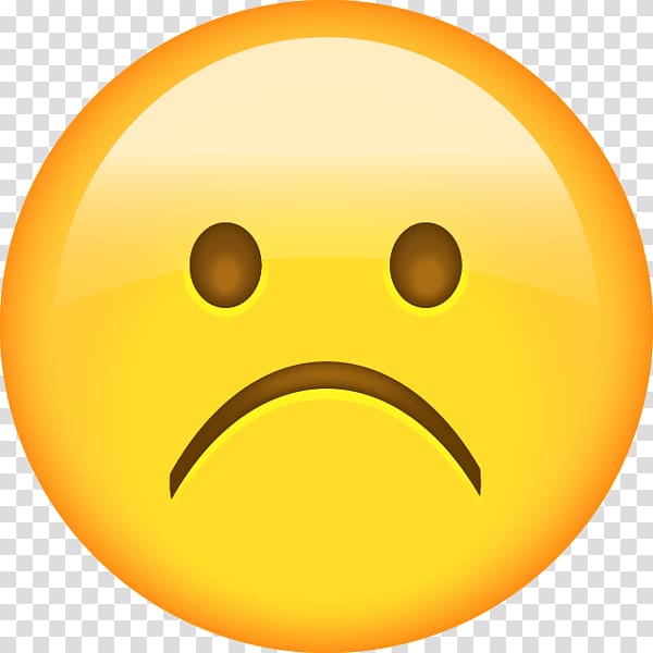 sad emoji illustration, Sadness Smiley Emoji Emoticon Face, sad transparent background PNG clipart