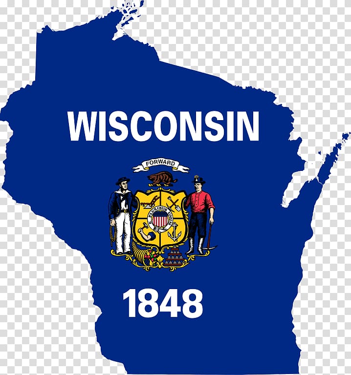 Waukesha Flag of Wisconsin Sheboygan Milwaukee County, Wisconsin, decoration main map transparent background PNG clipart