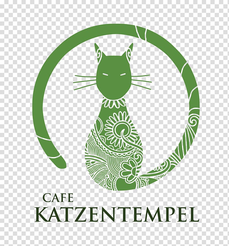 Cat café Café Katzentempel Cafe Coffee, cafe logo transparent background PNG clipart