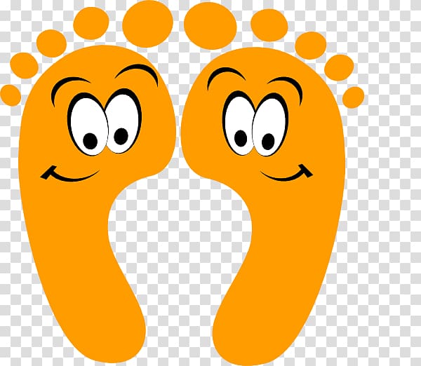 Penguin Footprint Happy Feet , Cartoon Feet transparent background PNG clipart
