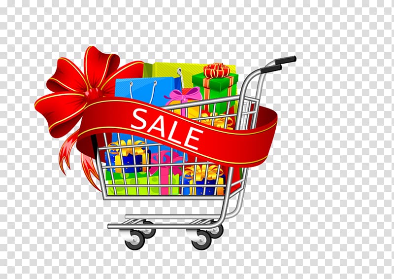 Shopping cart Online shopping Fashion, Gift car transparent background PNG clipart