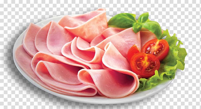 Prosciutto Bayonne ham Bresaola Capocollo, ham transparent background PNG clipart