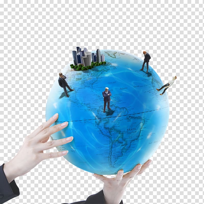 Earth High-definition television Hand Technology, Hands holding the earth transparent background PNG clipart