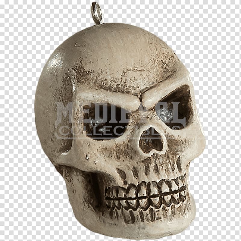 Skull Santa Claus Christmas ornament Gift, skull transparent background PNG clipart