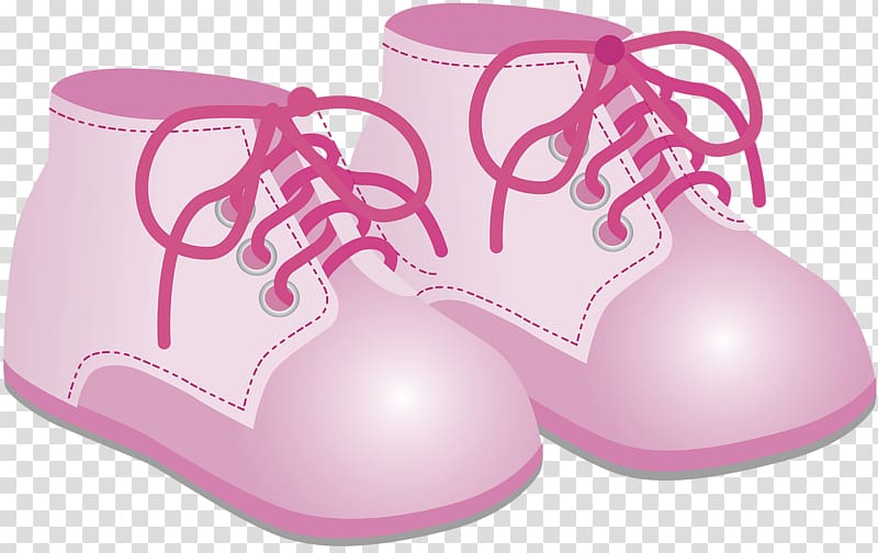 Infant Shoe Boy , Pink Shoes transparent background PNG clipart