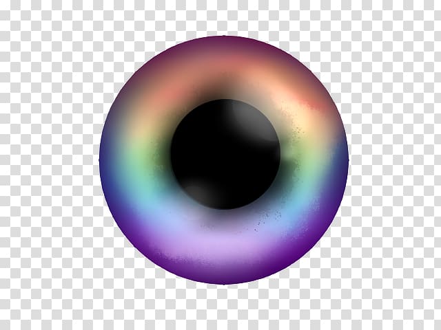 Close-up, Rainbow eye transparent background PNG clipart