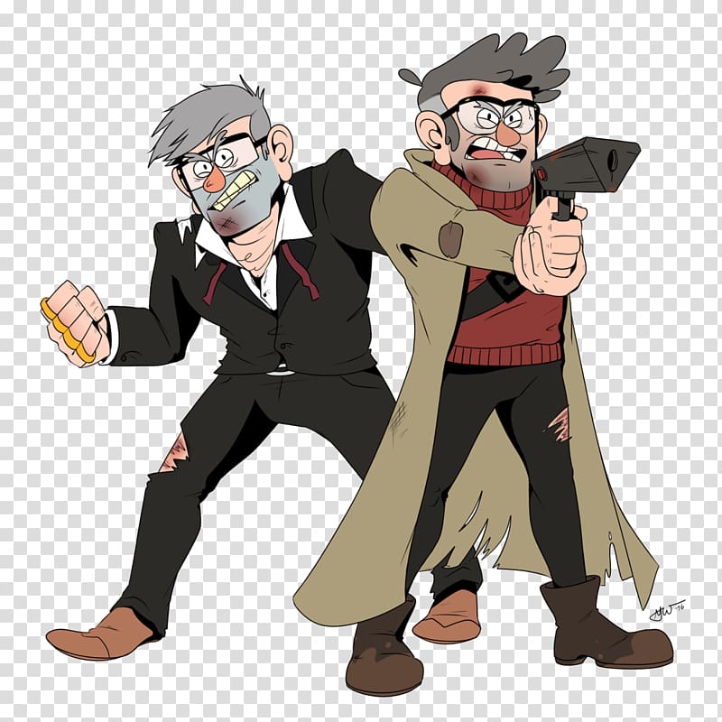 Grunkle Stan Dipper Pines Mabel Pines Stanford Pines, various forms falls transparent background PNG clipart