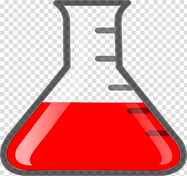 Beaker Science Laboratory Flasks Chemistry, flask transparent background PNG clipart