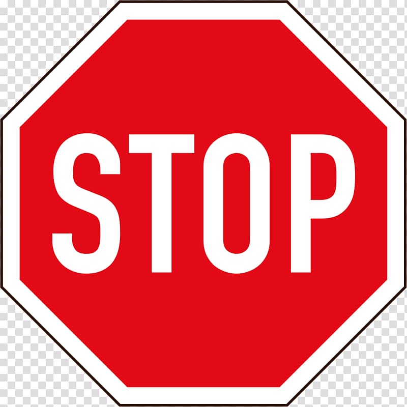 Stop sign Traffic sign Yield sign, sign stop transparent background PNG clipart