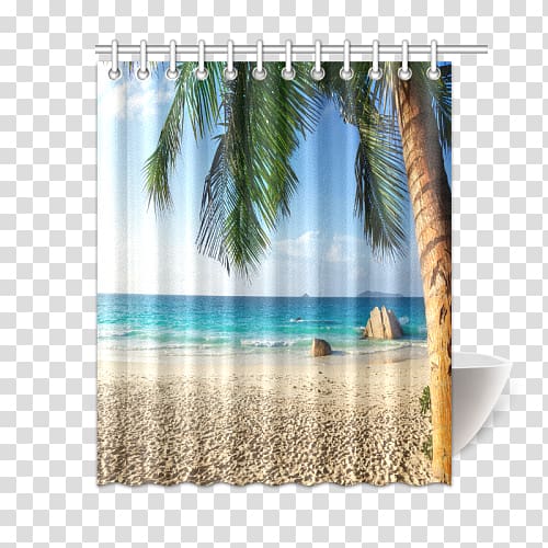 Curtain Water resources, Tropical beach transparent background PNG clipart