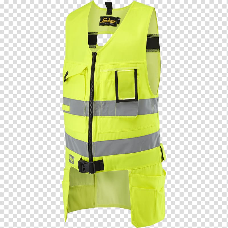 Gilets High-visibility clothing Snickers Workwear Snickers Workwear, snickers transparent background PNG clipart