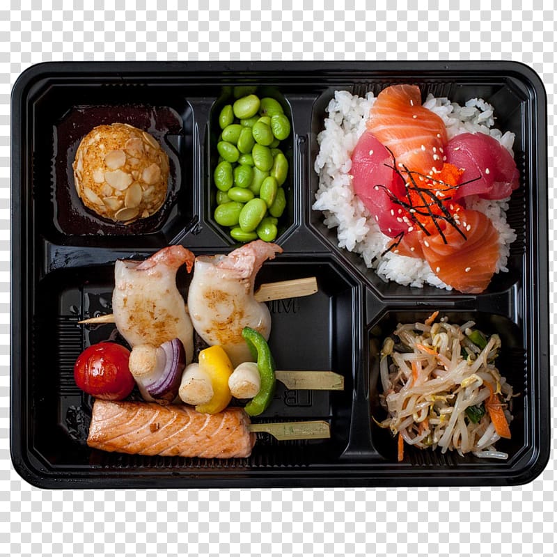 Bento Makunouchi Plate lunch Side dish, japanese sushi transparent background PNG clipart