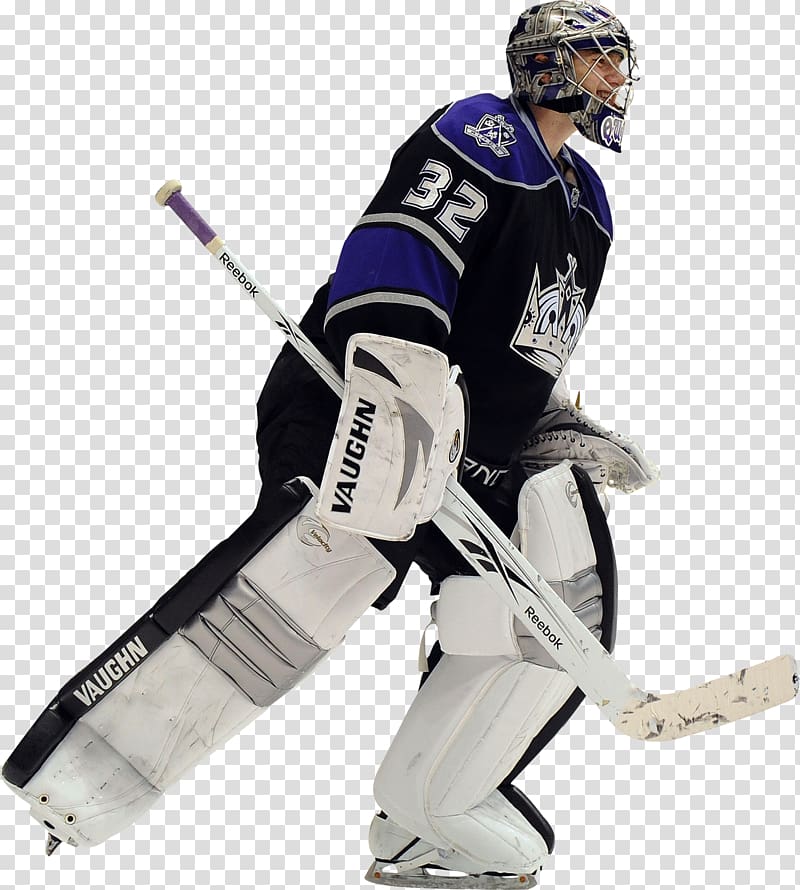 College ice hockey Goaltender Headgear Sportswear, Los Angeles Kings transparent background PNG clipart
