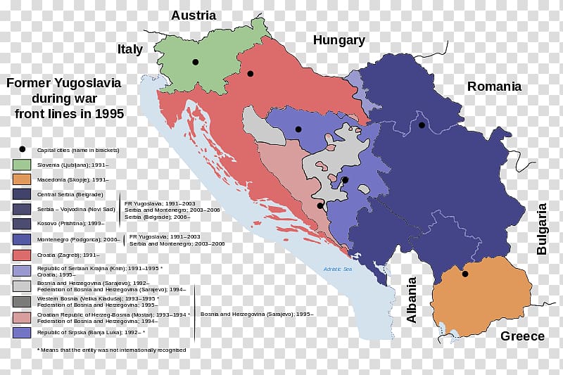 Socialist Federal Republic of Yugoslavia Yugoslav Wars Breakup of Yugoslavia Serbia and Montenegro, map transparent background PNG clipart