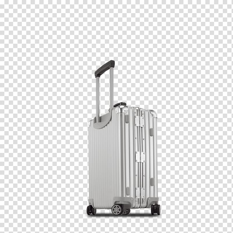 Rimowa Classic Flight Cabin Multiwheel Rimowa Classic Flight Multiwheel Suitcase Silver, suitcase transparent background PNG clipart