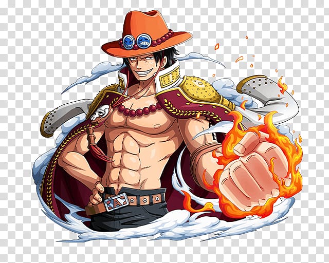 Portgas D. Ace One Piece Treasure Cruise Monkey D. Luffy Akainu, one piece transparent background PNG clipart
