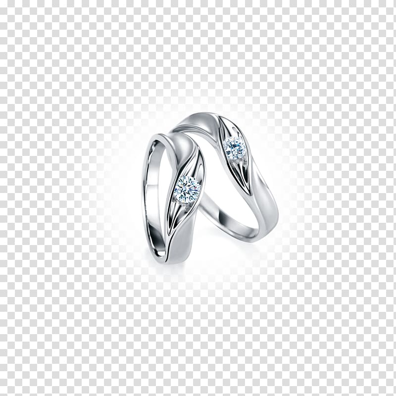 Wedding ring Jewellery Chow Tai Fook Eternity, ring transparent background PNG clipart