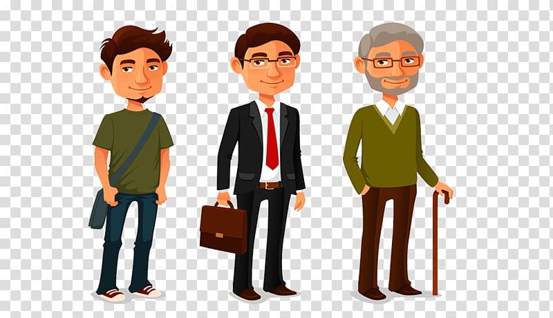 Adult Drawing Illustration graphics , cartoon old man transparent background PNG clipart