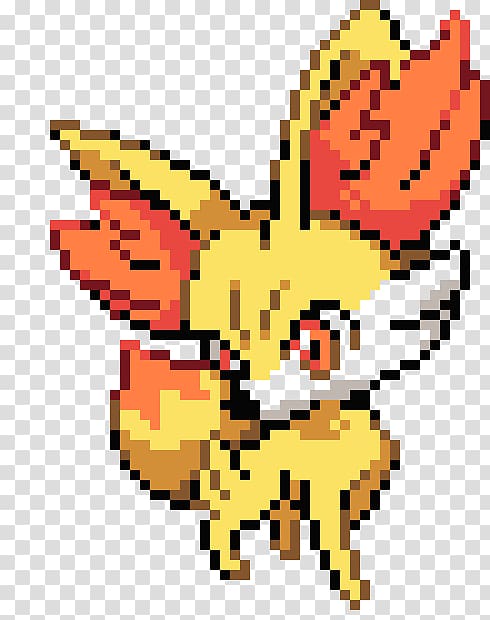Pokémon X And Y Pixel Art Fennekin Pixel Evolution