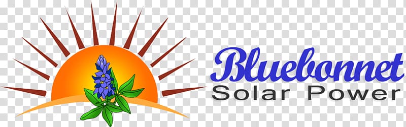 Bluebonnet Solar Power Solar energy Sunlight, energy transparent background PNG clipart