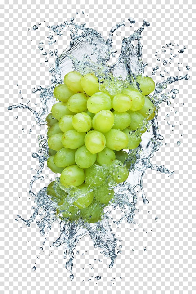 green grapes, Juice Grape leaves Water Fruit, Spray grapes transparent background PNG clipart