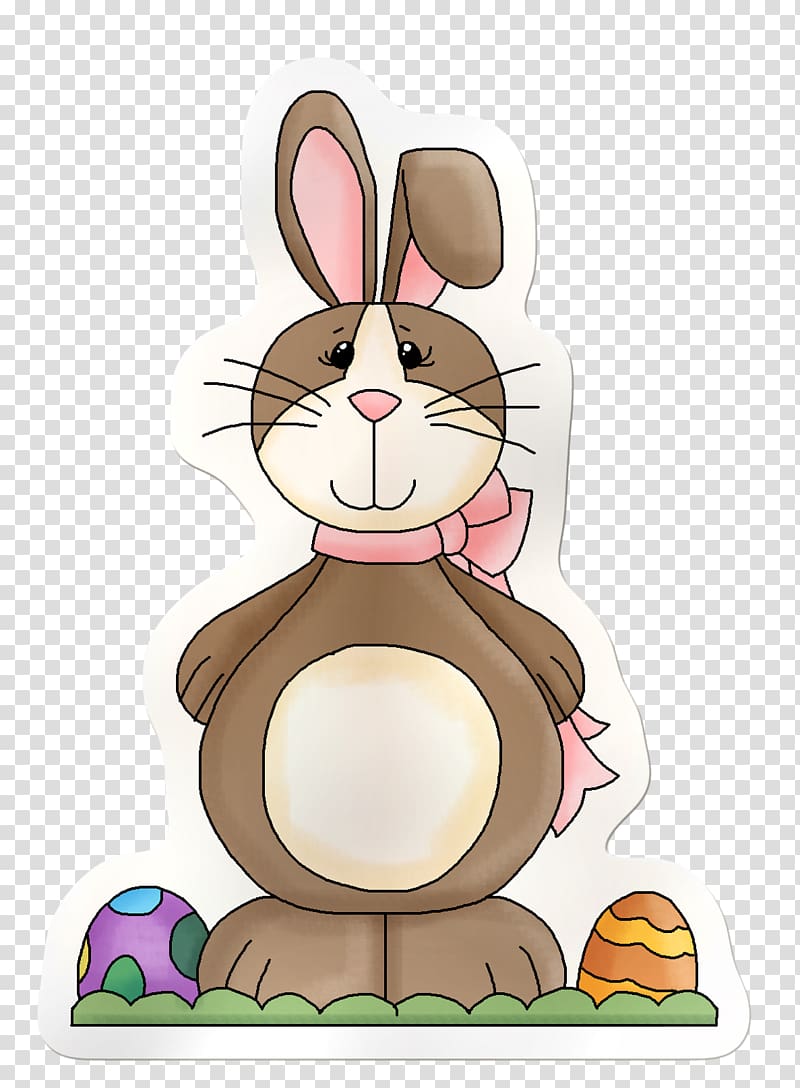 Easter Bunny Domestic rabbit Easter basket, Pascoa transparent background PNG clipart