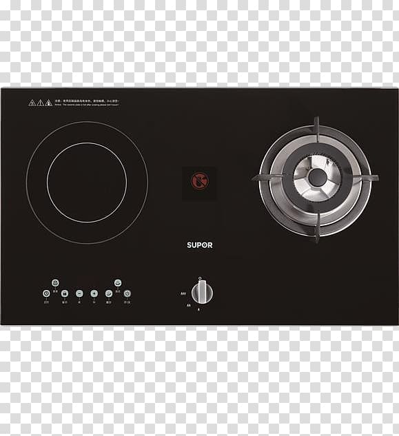 Gas stove Natural gas Hearth Kitchen stove, Supor gas stove CB709 transparent background PNG clipart