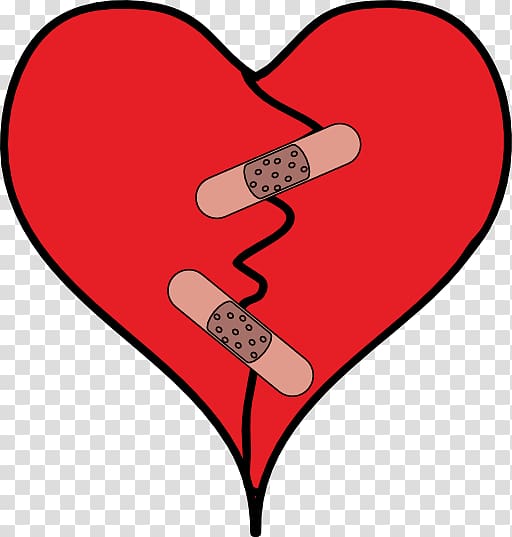 Broken heart , broken transparent background PNG clipart