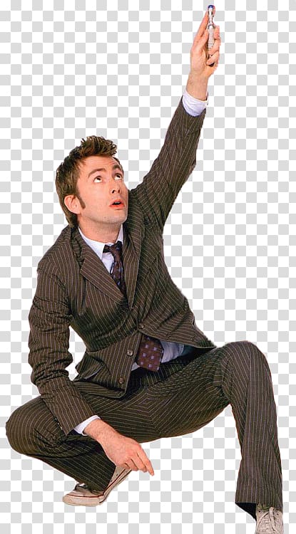 Tenth Doctor David Tennant Doctor Who Eleventh Doctor, railway transparent background PNG clipart