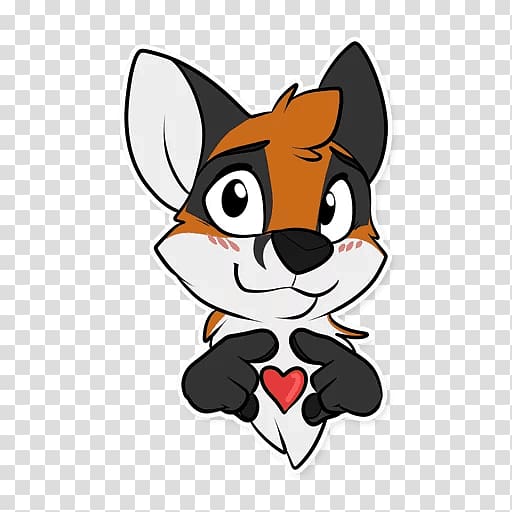 Whiskers Red fox Telegram Vulpini, fox furry transparent background PNG clipart