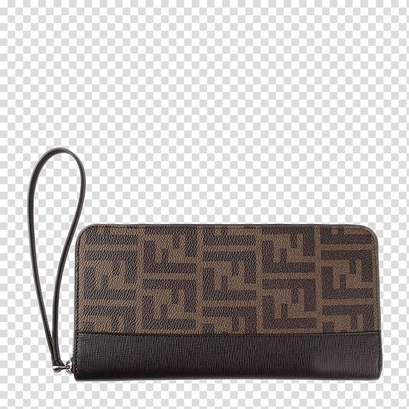 Handbag Zipper Fendi, FENDI Fendi men zipper wallet transparent background PNG clipart