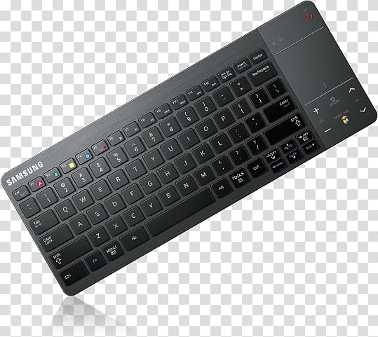 Computer keyboard Touchpad Numeric Keypads Space bar Computer hardware, TV REMOTE transparent background PNG clipart