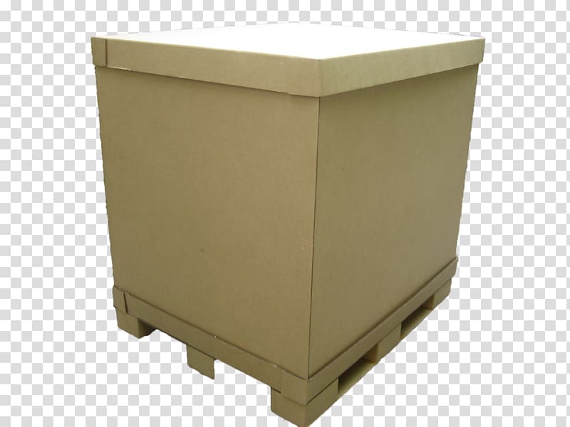 Paper Bulk box Intermediate bulk container Corrugated fiberboard, high grade packing box transparent background PNG clipart