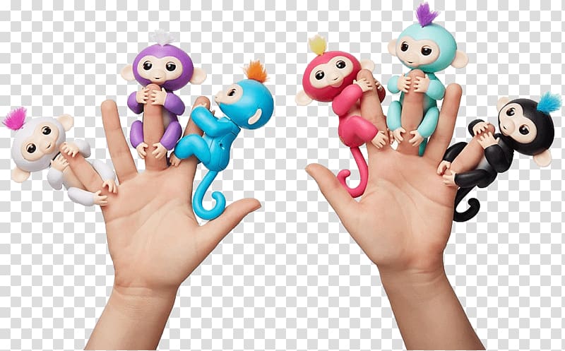Fingerlings WowWee Toy Monkey Child, toy transparent background PNG clipart