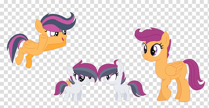 Scootaloo Rarity Fluttershy Pony , motherly love transparent background PNG clipart