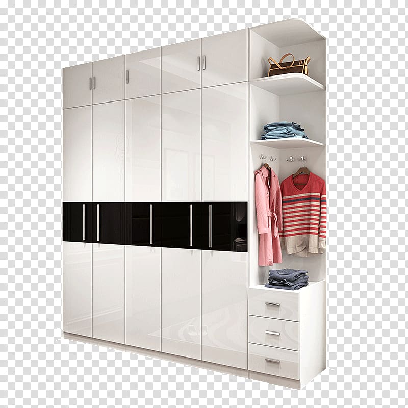 Wardrobe Door Closet Cupboard Furniture, Multi-door wardrobe closet transparent background PNG clipart